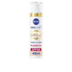 LUMINOUS 630º ANTIMANCHAS CC fluido SPF30 claro 40 ml by NIVEA for Unisex
